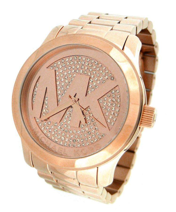  Shop Authentic Michael Kors Runway Rose Gold Dial Rose Gold Steel Strap Watch for Women - MK5661 - Luxxuri