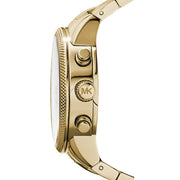  Shop Authentic Michael Kors Ritz Chronograph Gold Dial Gold Steel Strap Watch for Women - MK5676 - Luxxuri