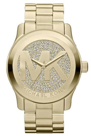  Shop Authentic Michael Kors Runway Gold Dial Gold Steel Strap Watch for Women - MK5706 - Luxxuri