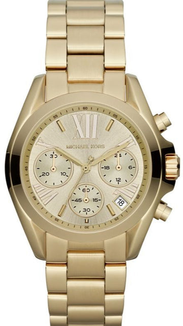  Shop Authentic Michael Kors Bradshaw Gold Dial Gold Steel Strap Watch for Women - MK5798 - Luxxuri