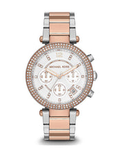  Shop Authentic Michael Kors Parker White Dial Two Tone Steel Strap Watch for Women - MK5820 - Luxxuri