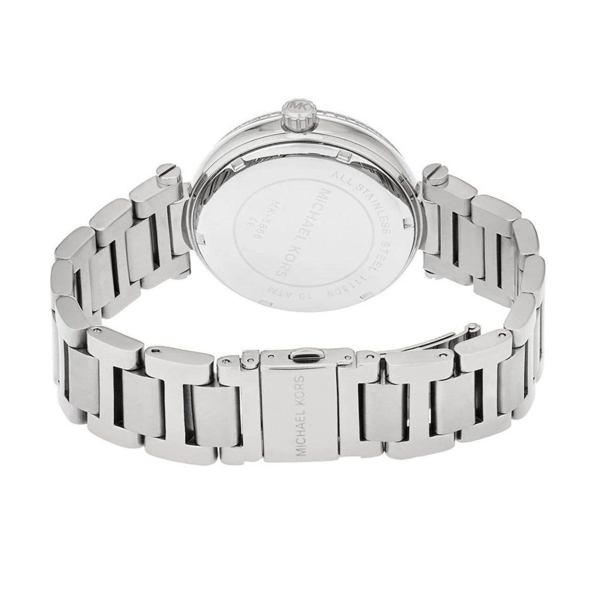  Shop Authentic Michael Kors Bryn Quartz Silver Dial Silver Steel Strap Watch For Women - MK6133 - Luxxuri