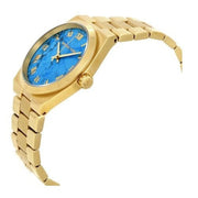  Shop Authentic Michael Kors Channing Turquoise Dial Gold Steel Strap Watch For Women - MK5894 - Luxxuri