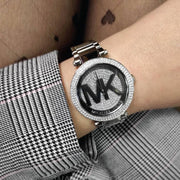  Shop Authentic Michael Kors Parker Silver Dial Silver Steel Strap Watch for Women - MK5925 - Luxxuri