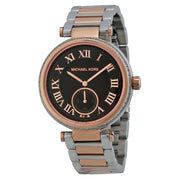  Shop Authentic Michael Kors Skylar Black Dial Two Tone Steel Strap Watch for Women - MK5957 - Luxxuri