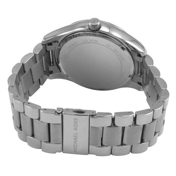  Shop Authentic Michael Kors Layton Silver Dial Silver Steel Strap Watch for Women - MK5958 - Luxxuri