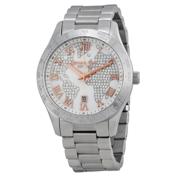  Shop Authentic Michael Kors Layton Silver Dial Silver Steel Strap Watch for Women - MK5958 - Luxxuri