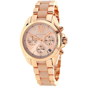  Shop Authentic Michael Kors Bradshaw Rose Gold Dial Two Tone Steel Strap Watch for Women - MK6066 - Luxxuri