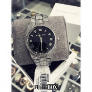  Shop Authentic Michael Kors Channing Diamonds Black Dial Silver Steel Strap Watch for Women - MK6089 - Luxxuri