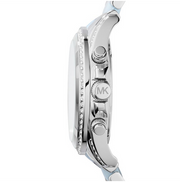  Shop Authentic Michael Kors Blair Silver Dial Two Tone Steel Strap Watch for Women - MK6137 - Luxxuri