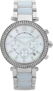  Shop Authentic Michael Kors Parker White Dial Two Tone Steel Strap Watch for Women - MK6138 - Luxxuri