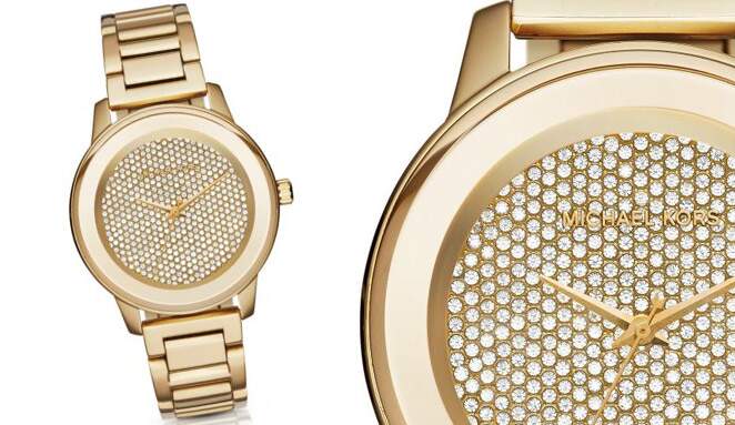  Shop Authentic Michael Kors Kinley Gold Dial Gold Steel Strap Watch for Women - MK6209 - Luxxuri