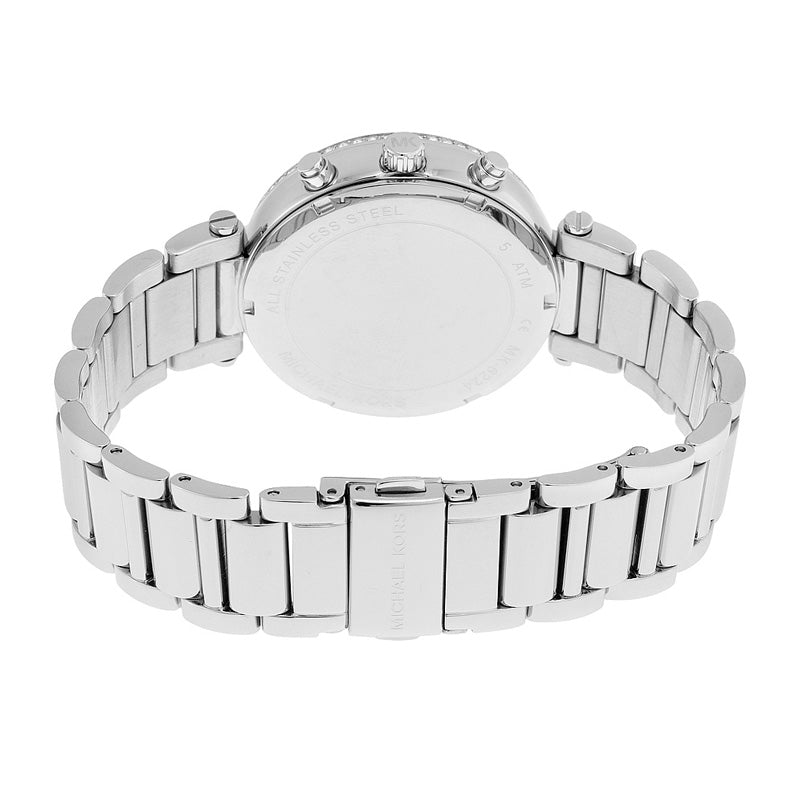  Shop Authentic Michael Kors Sawyer Navy Blue Dial Silver Steel Strap Watch for Women - MK6224 - Luxxuri