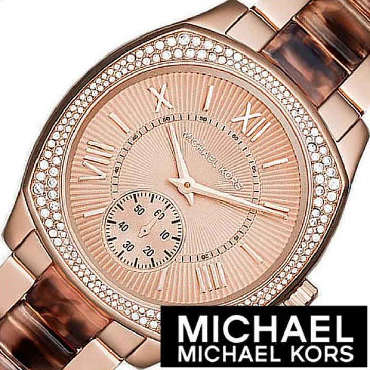  Shop Authentic Michael Kors Bryn Rose Gold Dial Two Tone Steel Strap Watch For Women - MK6276 - Luxxuri