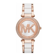  Shop Authentic Michael Kors Parker White Dial Two Tone Steel Strap Watch for Women - MK6365 - Luxxuri