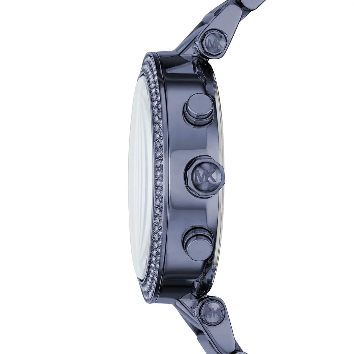  Shop Authentic Michael Kors Parker Chronograph Blue Dial Blue Steel Strap Watch For Women - MK6418 - Luxxuri