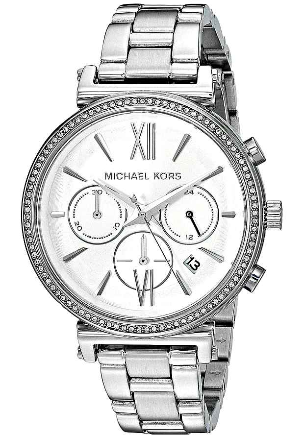  Shop Authentic Michael Kors Sofie Quartz Silver Dial Silver Steel Strap Watch For Women - MK6575 - Luxxuri