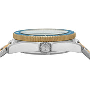  Shop Authentic Michael Kors Maritime Three-Hand Blue Dial Two Tone Steel Strap Watch for Men - MK9169 - Luxxuri
