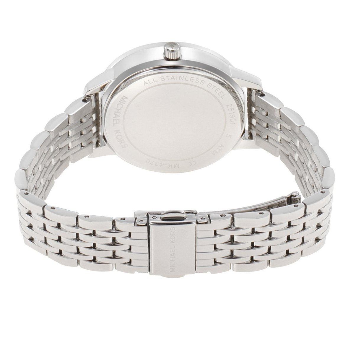  Shop Authentic Michael Kors Melissa Quartz Silver Dial Silver Steel Strap Watch for Women - MK4370 - Luxxuri