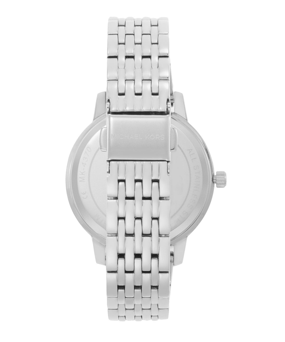 Shop Authentic Michael Kors Melissa Quartz Silver Dial Silver Steel Strap Watch for Women - MK4370 - Luxxuri