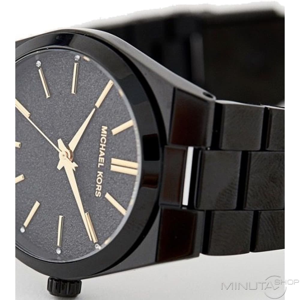  Shop Authentic Michael Kors Channing Quartz Black Dial Black Steel Strap Watch For Women - MK6625 - Luxxuri