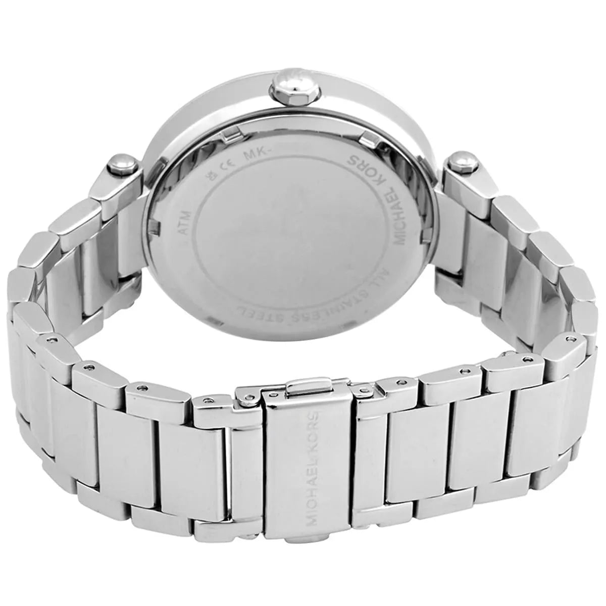  Shop Authentic Michael Kors Parker Quartz Silver Dial Silver Steel Strap Watch For Women - MK6658 - Luxxuri