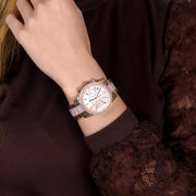  Shop Authentic Michael Kors Ritz Chronograph Mother of Pearl White Dial Two Tone Steel Strap Watch For Women - MK6769 - Luxxuri