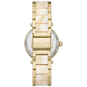  Shop Authentic Michael Kors Parker Analog Gold Dial Gold Steel Strap Watch For Women - MK6833 - Luxxuri