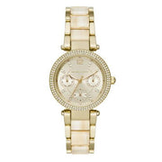  Shop Authentic Michael Kors Parker Analog Gold Dial Gold Steel Strap Watch For Women - MK6833 - Luxxuri