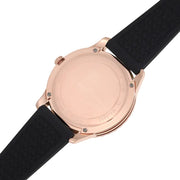  Shop Authentic Michael Kors Runway Quartz Black Dial Black Silicone Strap Watch For Women - MK6852 - Luxxuri