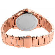  Shop Authentic Michael Kors Layton Three Hand Red Dial Rose Gold Steel Strap Watch For Women - MK6893 - Luxxuri