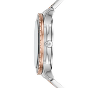  Shop Authentic Michael Kors Runway Quartz Black Dial Two Tone Steel Strap Watch For Women - MK6960 - Luxxuri