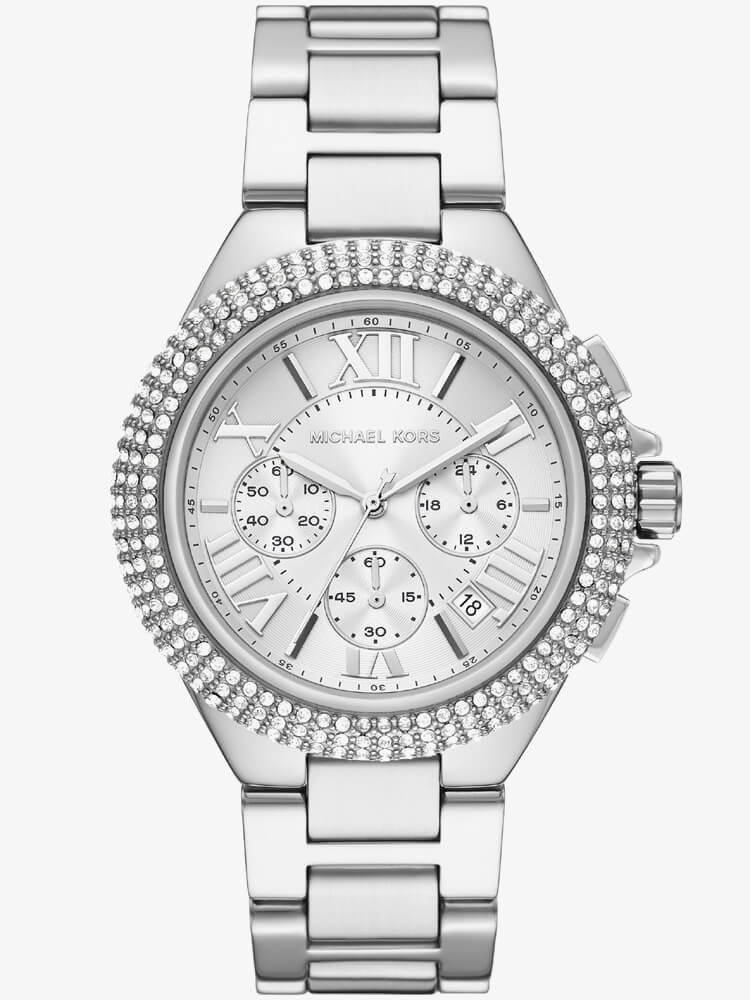  Shop Authentic Michael Kors Camille Silver Dial Silver Steel Strap Watch for Women - MK5634 - Luxxuri