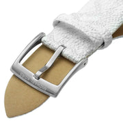  Shop Authentic Michael Kors Runway Three Hand White Dial White Leather Strap Watch For Women - MK6998 - Luxxuri