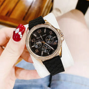  Shop Authentic Michael Kors Mini Pilot Black Dial Black Silicone Strap Watch For Women - MK7373 - Luxxuri