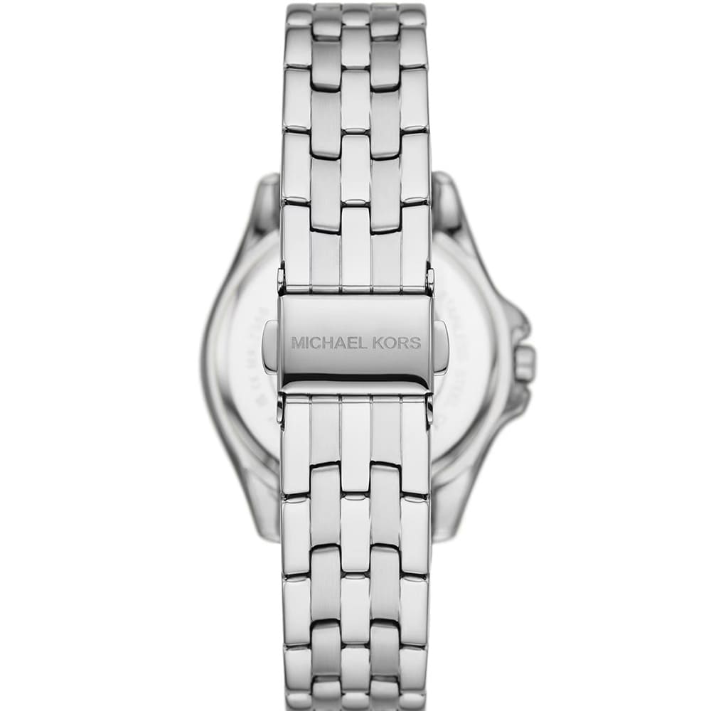  Shop Authentic Michael Kors Pilot Quartz Silver Dial Silver Steel Strap Watch For Women - MK7379 - Luxxuri