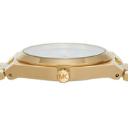  Shop Authentic Michael Kors Lennox Analog Blue Dial Gold Steel Strap Watch for Women - MK7460 - Luxxuri