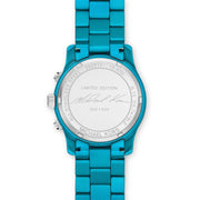  Shop Authentic Michael Kors Runway Limited Edition Blue Dial Blue Steel Strap Watch for Women - MK7479LE - Luxxuri