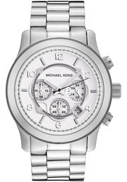  Shop Authentic Michael Kors Runway Silver Dial Silver Steel Strap Watch for Men- MK8086 - Luxxuri