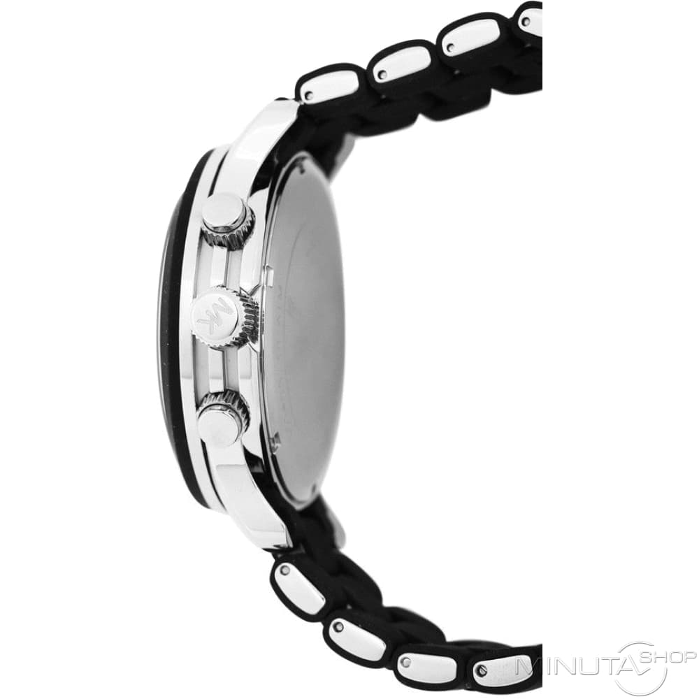 Shop Authentic Michael Kors Runway Black Dial Black Rubber Strap Watch for Men - MK8107 - Luxxuri