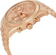  Shop Authentic Michael Kors Lexington Rose Gold Dial Rose Gold Steel Strap Watch for Men - MK8319 - Luxxuri