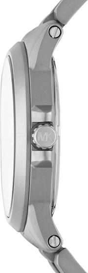  Shop Authentic Michael Kors Paxton Analog Black Dial Silver Steel Strap Watch For Men - MK8500 - Luxxuri