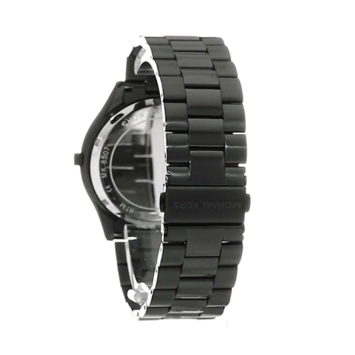  Shop Authentic Michael Kors Slim Runway Black Dial Black Steel Strap Watch for Men - MK8507 - Luxxuri