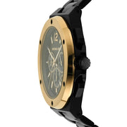  Shop Authentic Michael Kors Lennox Chronograph Black Dial Black Steel Strap Watch For Men - MK8941 - Luxxuri