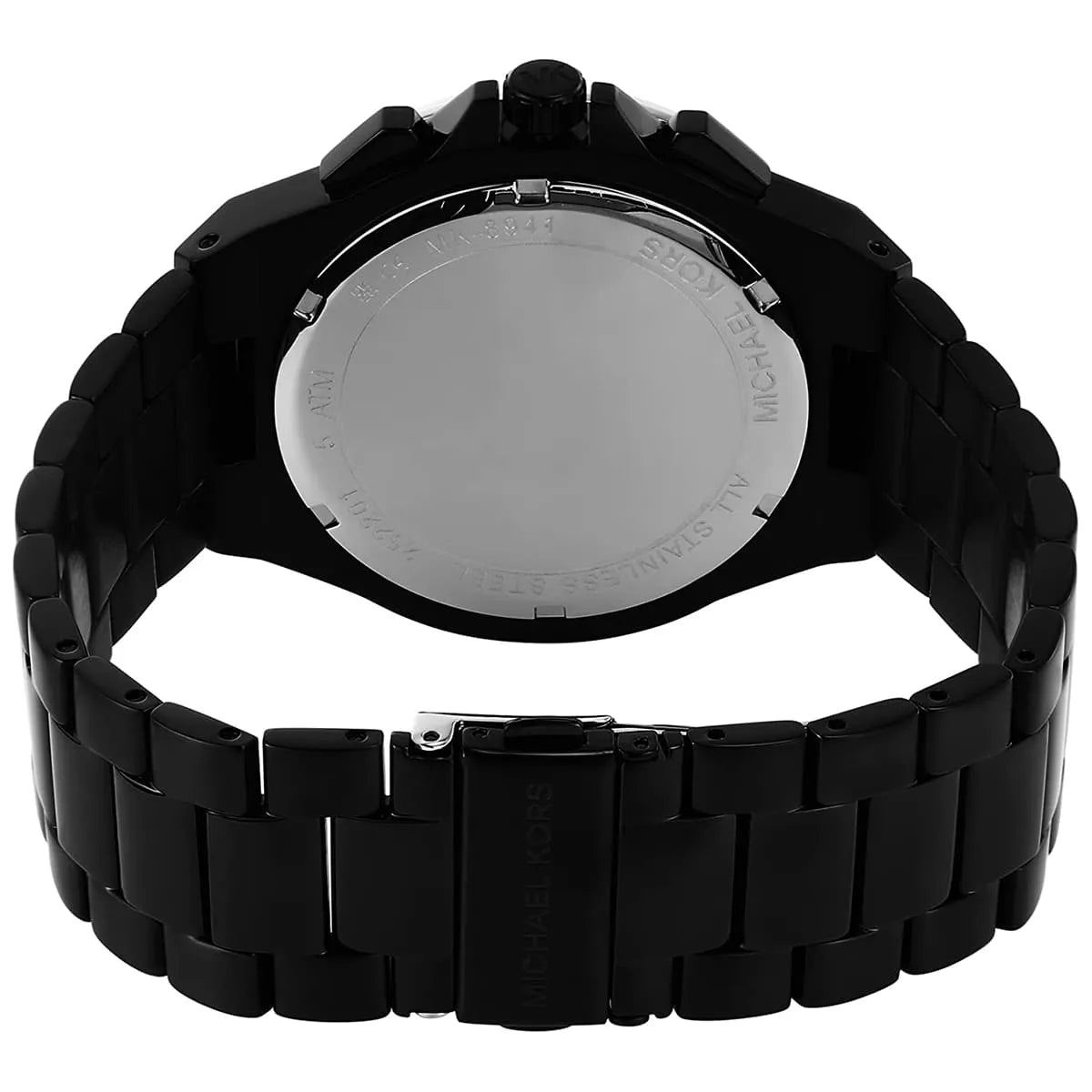  Shop Authentic Michael Kors Lennox Chronograph Black Dial Black Steel Strap Watch For Men - MK8941 - Luxxuri