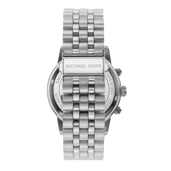  Shop Authentic Michael Kors Hutton Chronograph Blue Dial Blue Steel Strap Watch For Men - MK8952 - Luxxuri