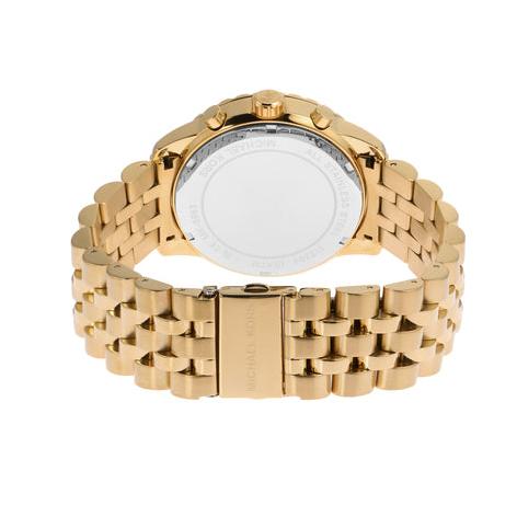 Shop Authentic Michael Kors Cunningham Chronograph Gold Dial Gold Steel Strap Watch For Men - MK8963 - Luxxuri