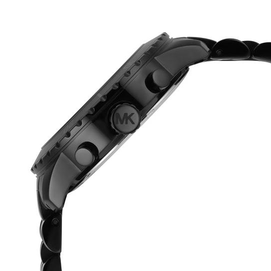  Shop Authentic Michael Kors Cunningham Chronograph Black Dial Black Steel Strap Watch For Men - MK8965 - Luxxuri