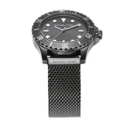  Shop Authentic Michael Kors Everest Quartz Grey Dial Grey Mesh Bracelet Watch For Men - MK9093 - Luxxuri