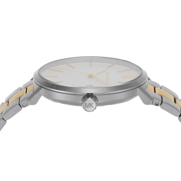  Shop Authentic Michael Kors Blake Analog Silver Dial Two Tone Steel Strap Watch for Women - MK9134 - Luxxuri